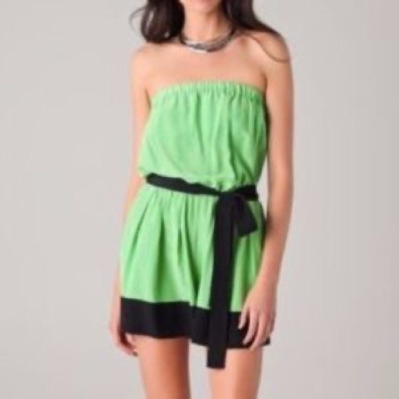 ROBERT RODRIGUEZ 100% SILK Romper with pockets! - Designer Vintage (no belt) - Picture 6 of 14